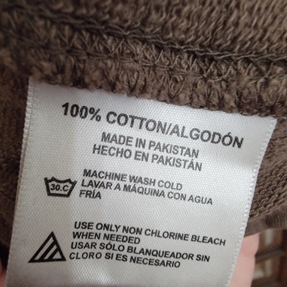 BOY SCOUTS OF AMERICA Brown 1/4 Zip Pullover French Terry Sweatshirt Sz Sm adult - Picture 8 of 8